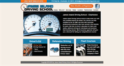 Desktop Screenshot of jamesislanddrivingschool.com